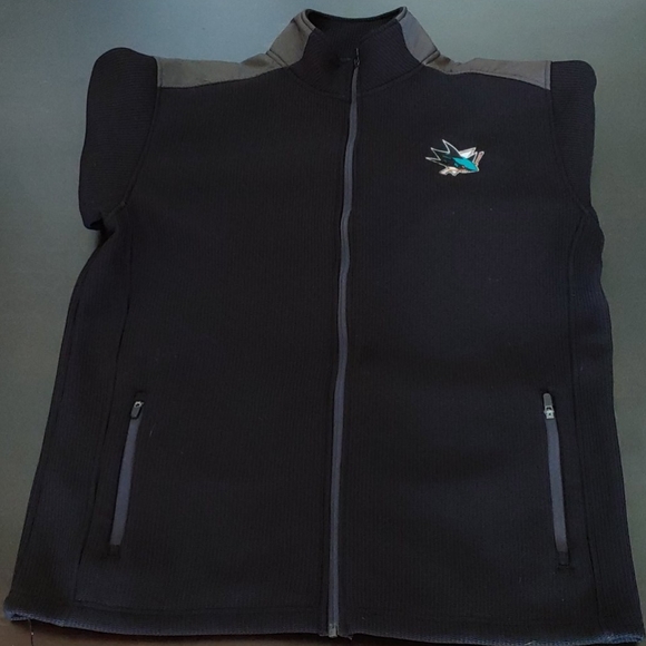 NHL San Jose Sharks Mens Jacket (L-42/44) - Picture 2 of 6